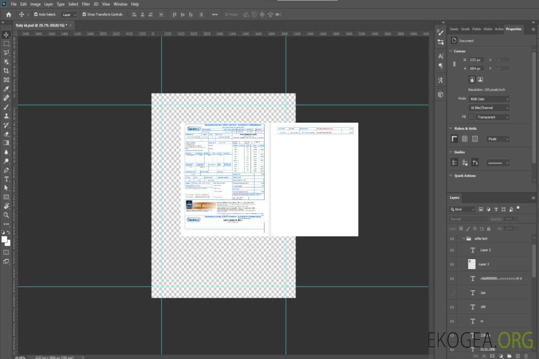 Modèle Word et PDF de facture de services publics des entreprises PAKISTAN IESC template